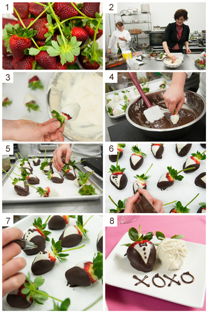 Valentine's Day Chocolate Dipped Strawberries