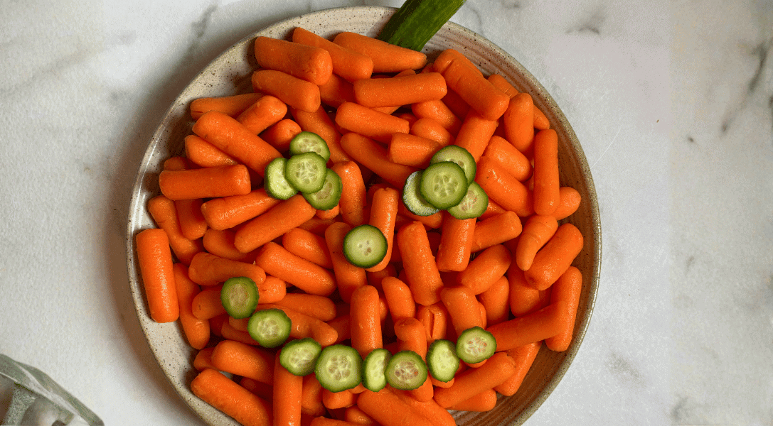 Pumpkin Veggie Tray