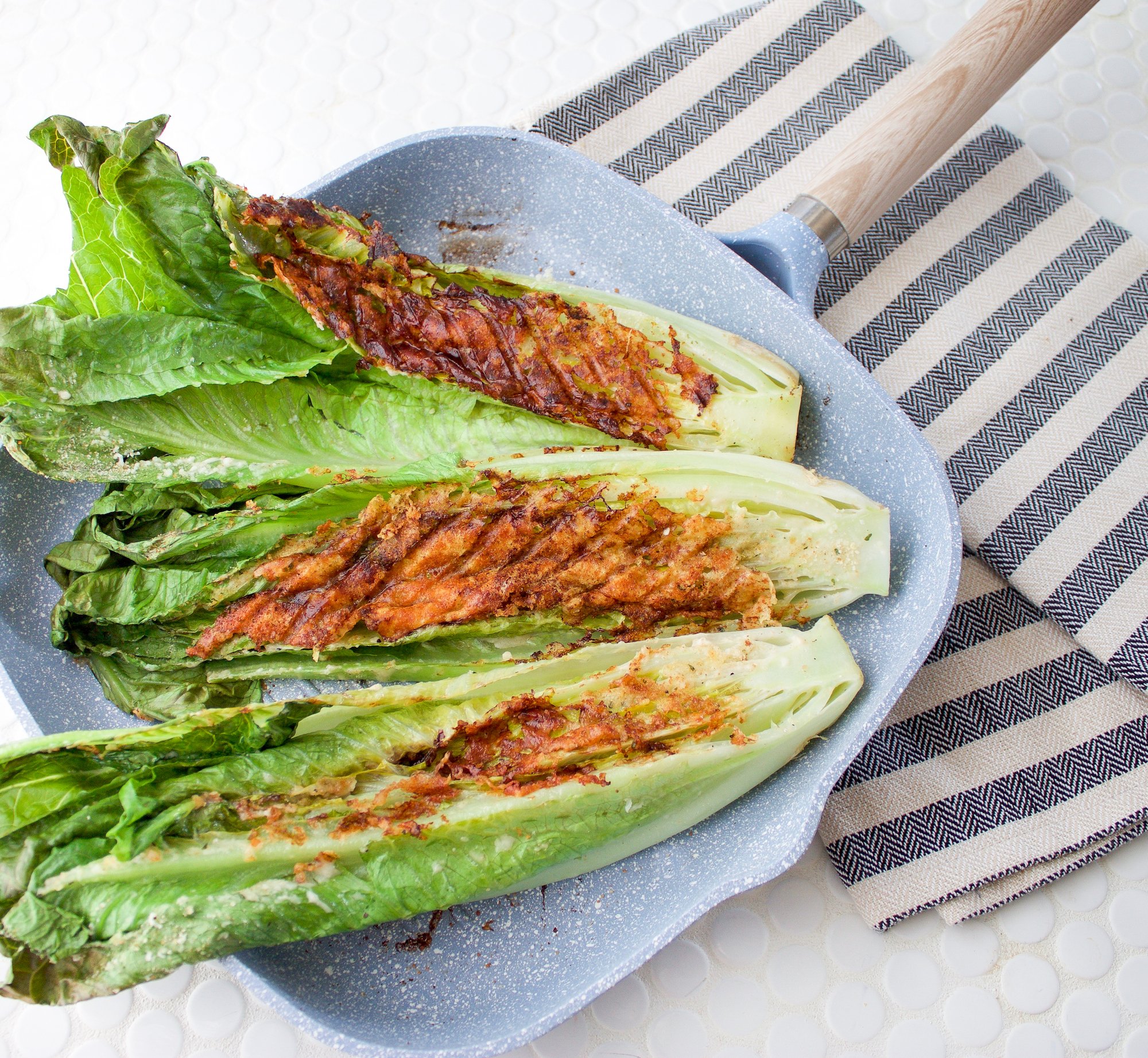 Grilled Caesar Salad