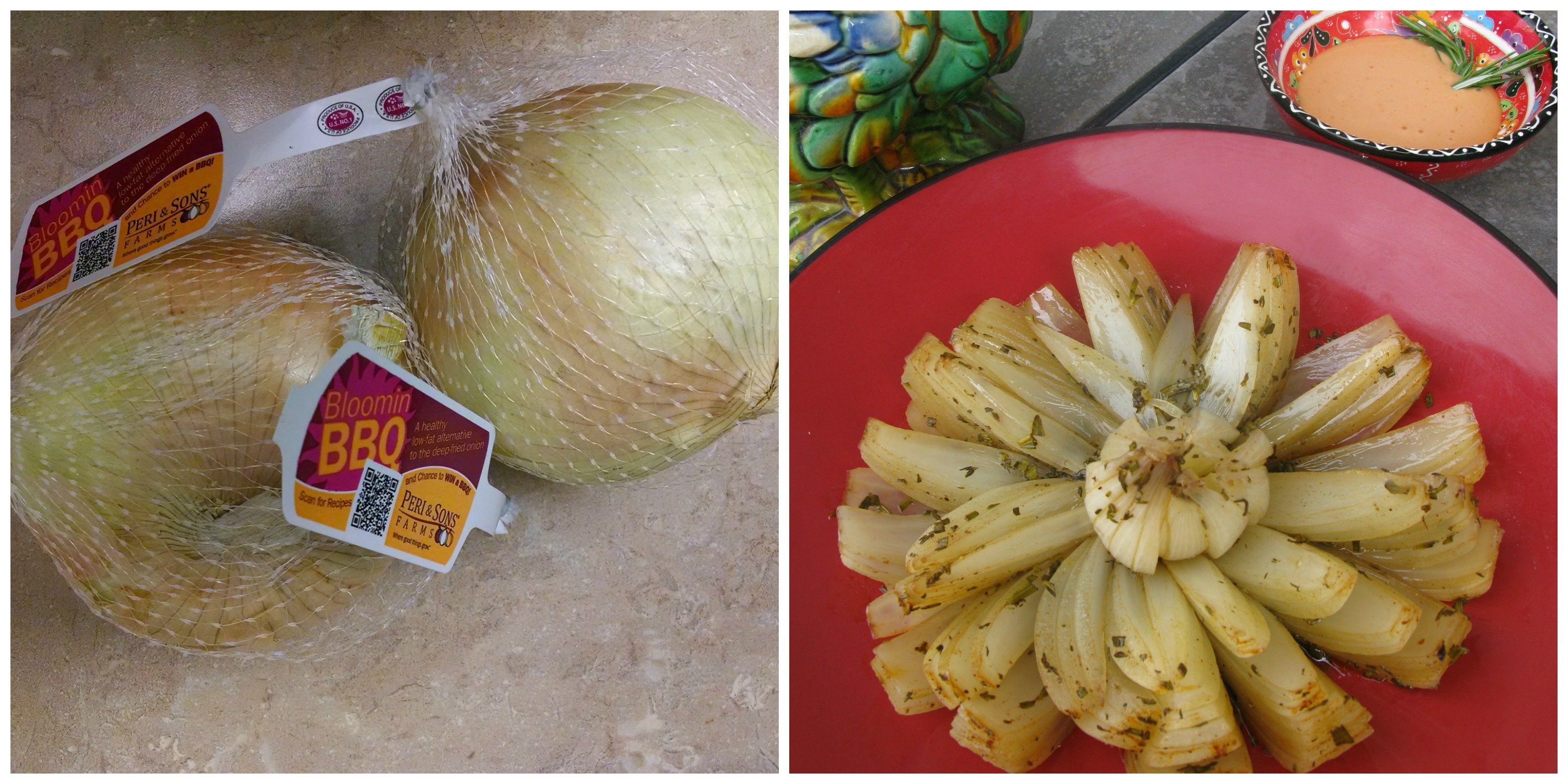 Bloomin' BBQ Onions