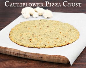 Cauliflower Pizza Crust