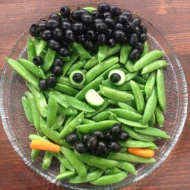 Frankenstein Veggie Tray 