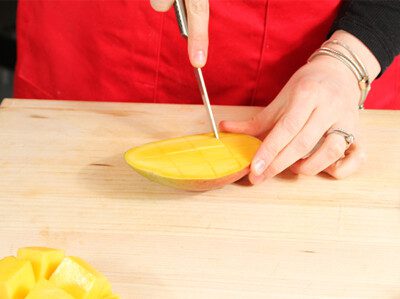 How To Slice A Mango - 3 Easy Steps for Cutting a Mango
