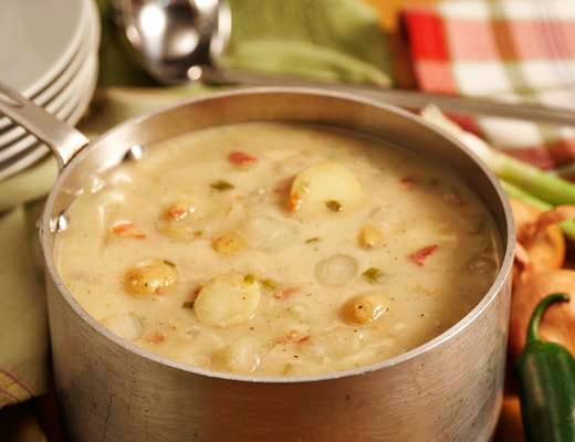 Dutch Yellow Potato Soup from the Produce Moms