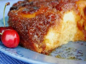 Cherry Upside Down Cake recipe