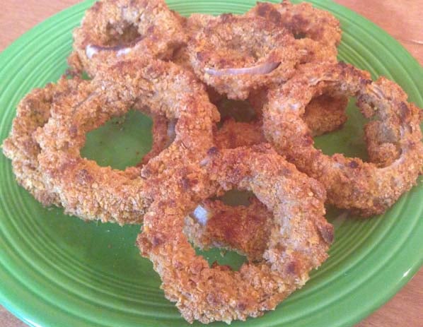 Oven Baked Onion Rings