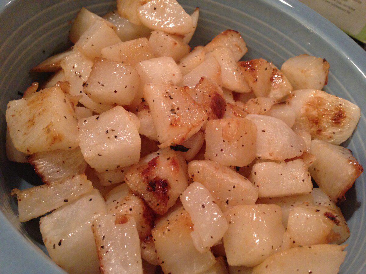 Oven Roasted Turnips