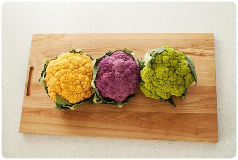 Roasted Rainbow Cauliflower: A Real Easter Treat!