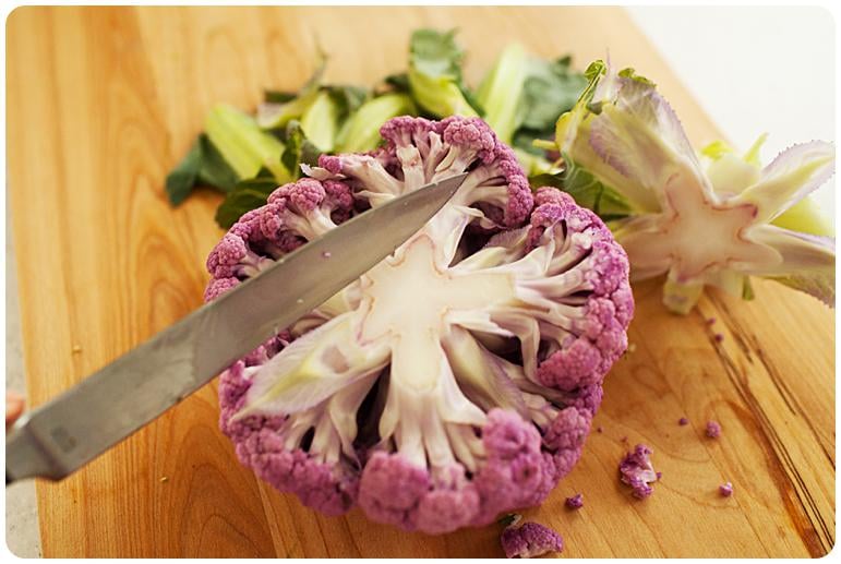 Roasted Rainbow Cauliflower Recipe