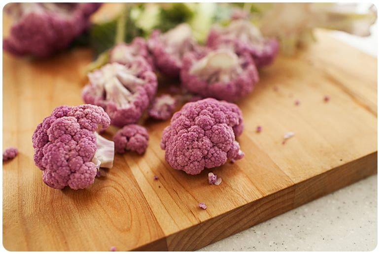 Roasted Rainbow Cauliflower Recipe