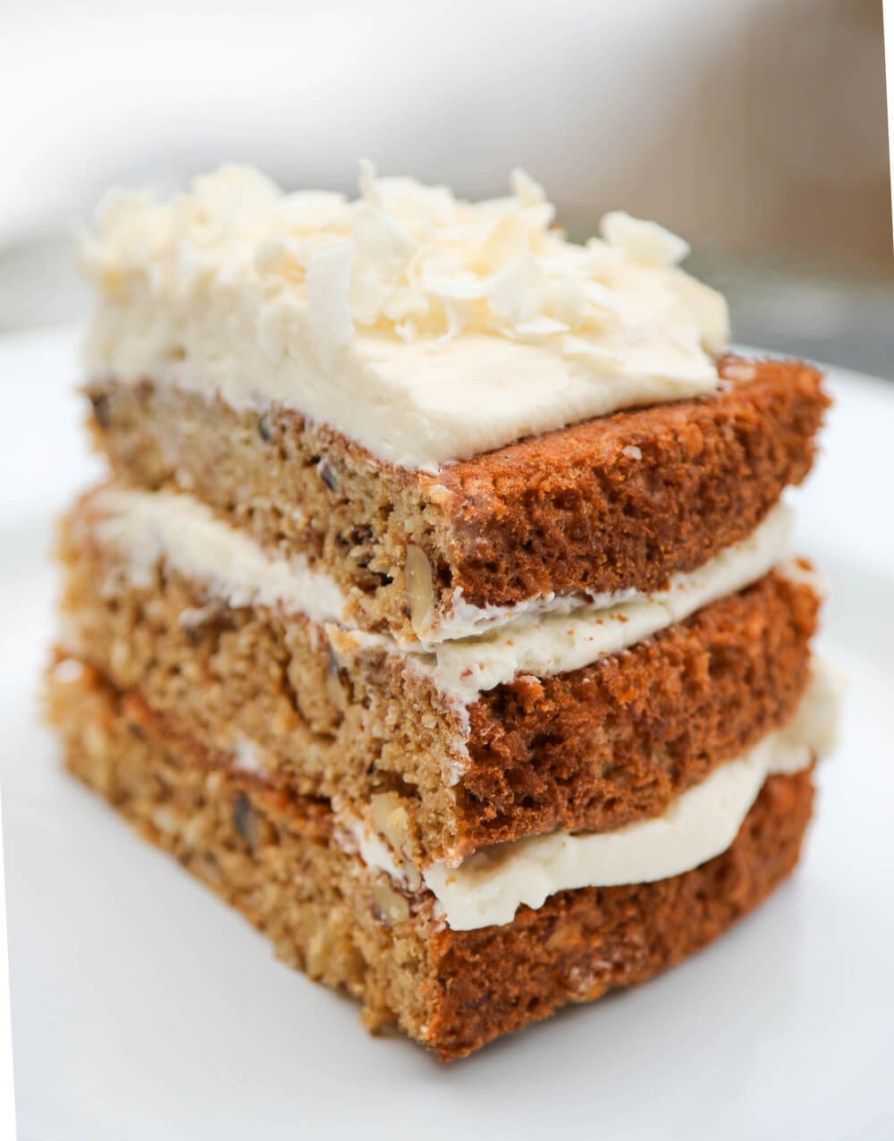 Three Layer Parsnip Cake With Cream Cheese Frosting