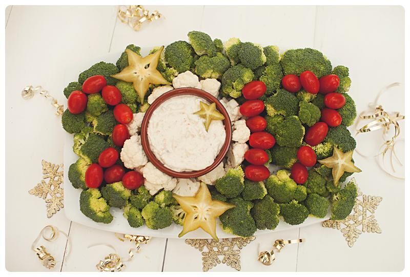 New Year's Veggie Tray | Party Tray for New Year's - The Produce Moms