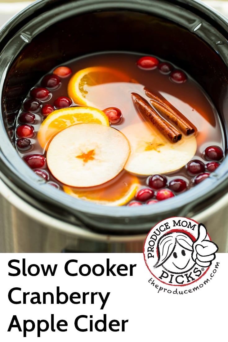 Slow Cooker Cranberry Apple Cider from The Recipe Rebel