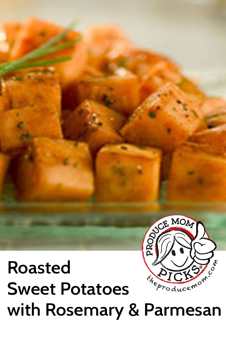Roasted Sweet Potatoes with Rosemary & Parmesan from Mann’s
