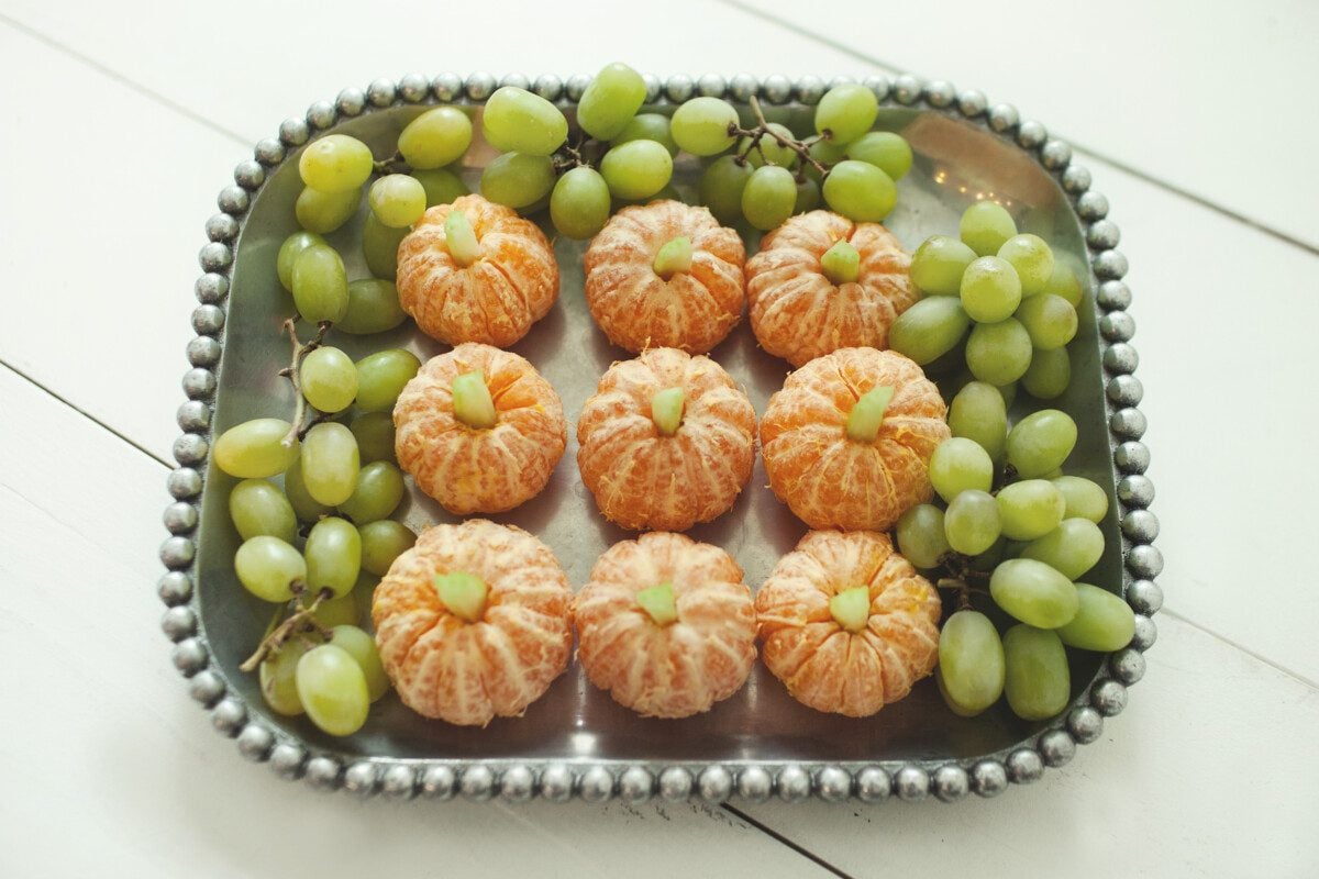 Pumpkin Patch Veggie Platter