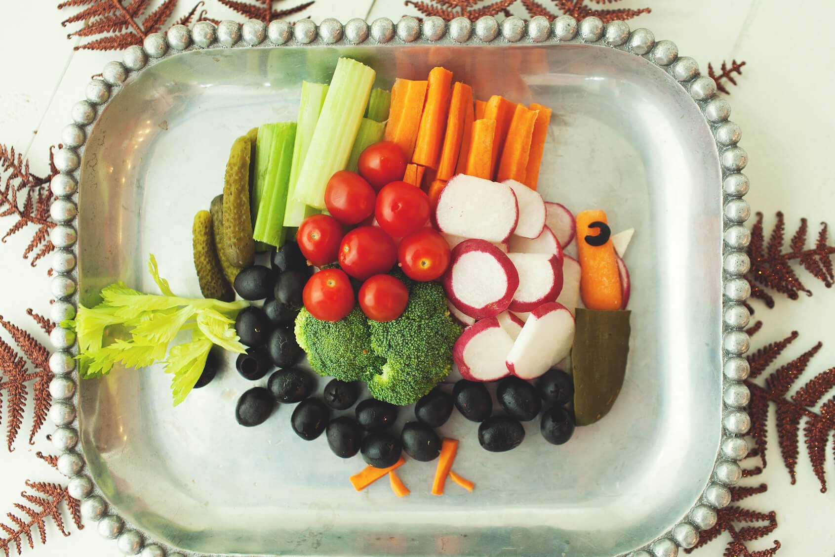 How to Cut Radishes for Veggie Tray?
