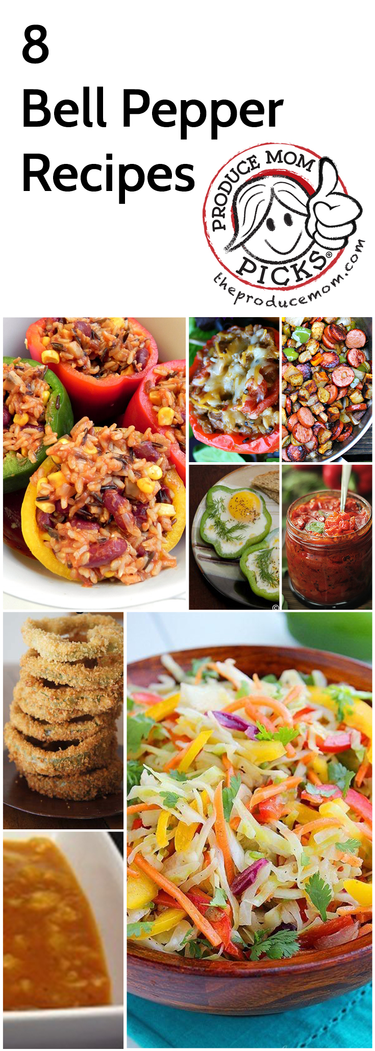 8 Bell Pepper Recipes from The Produce Mom