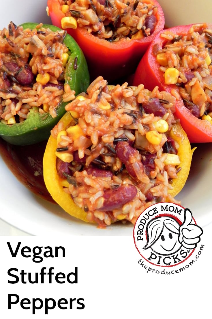 Vegan Stuffed Peppers from Ceara's Kitchen