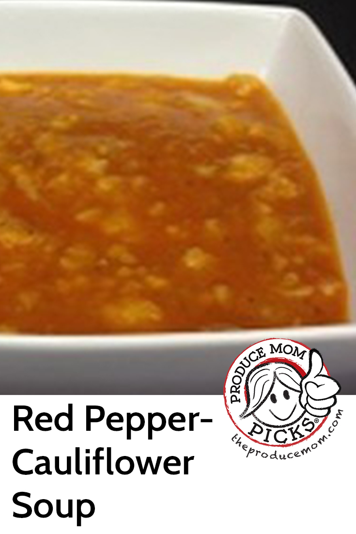 Red Pepper-Cauliflower Soup from Nature Fresh Farms