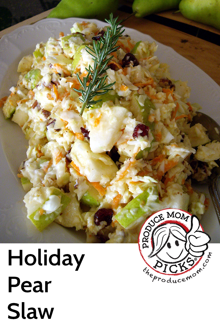Holiday Pear Slaw from Sage Fruit