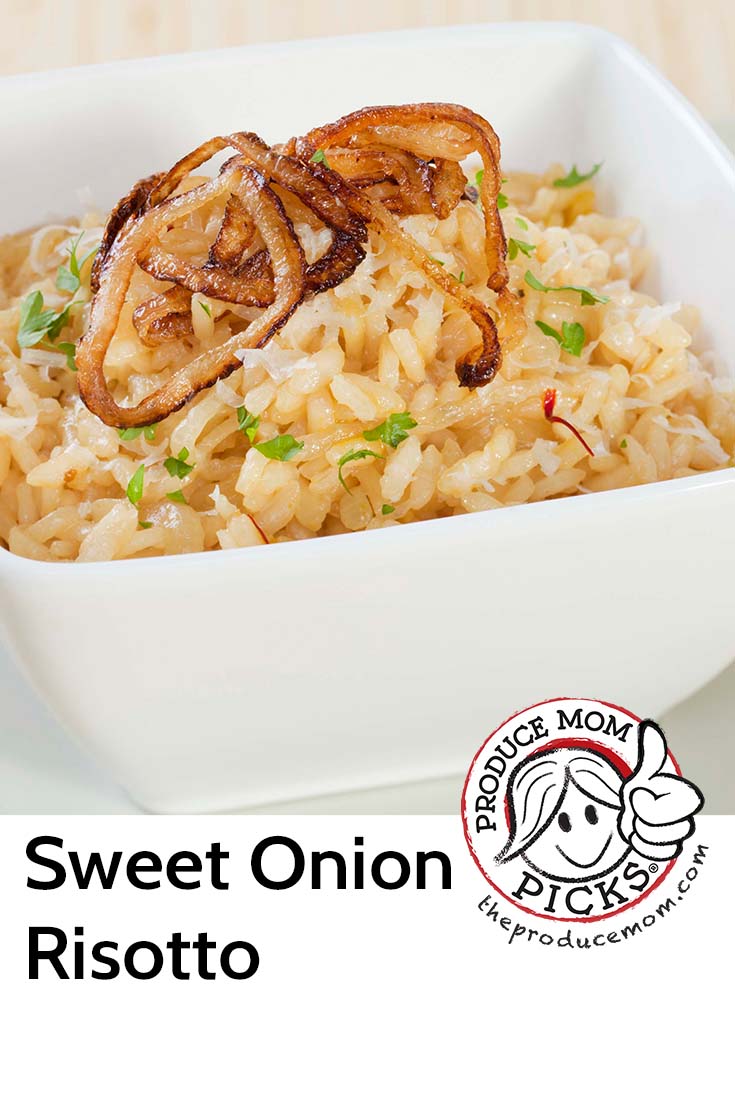 Sweet Onion Risotto from Peri and Sons Farms