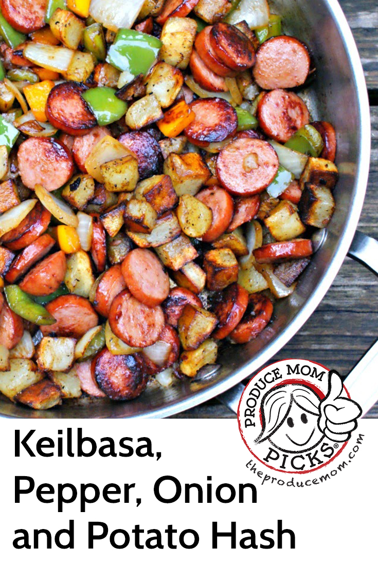 Keilbasa, Pepper, Onion and Potato Hash from The Two Bite Club