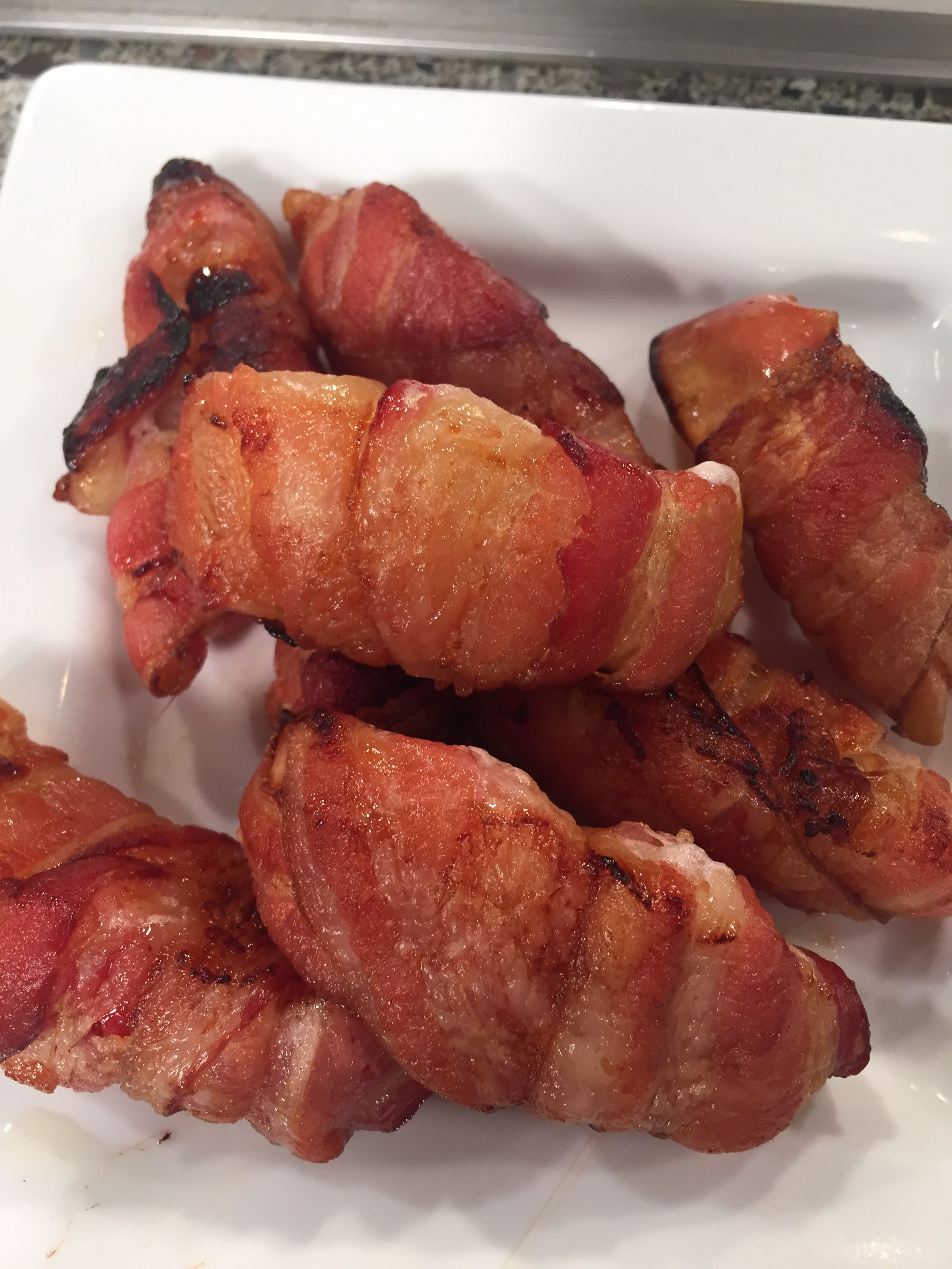 Bacon-wrapped apples from The Produce Mom