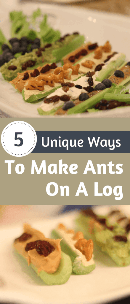 5 Unique Ways To Make Ants On A Log - The Produce Moms