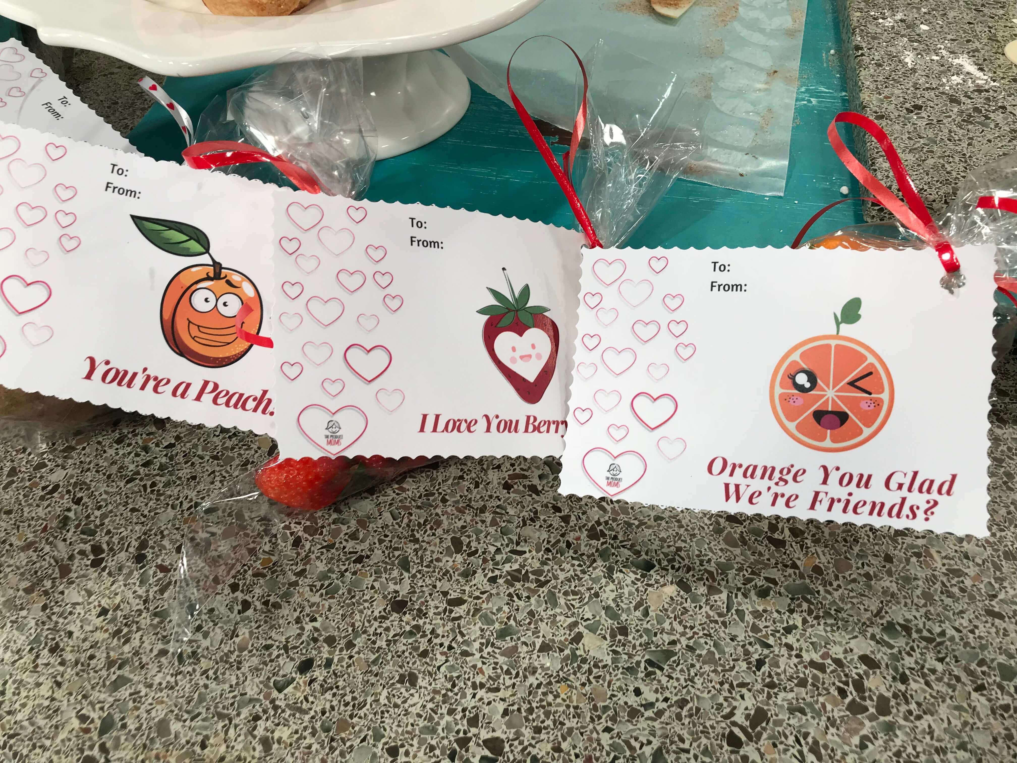 Funny Produce Valentine's Day Cards - FREE DOWNLOAD