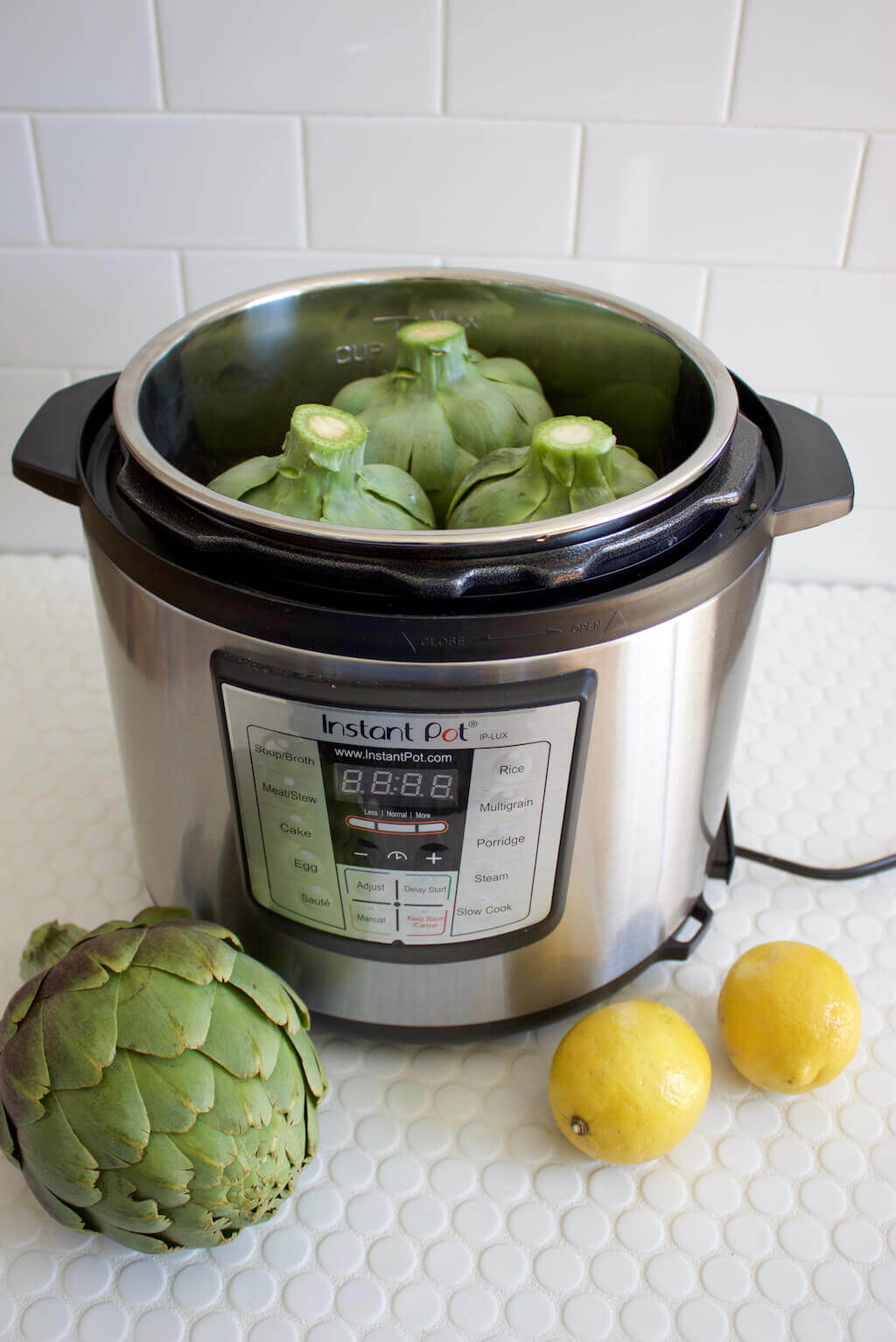 Instant Pot artichokes