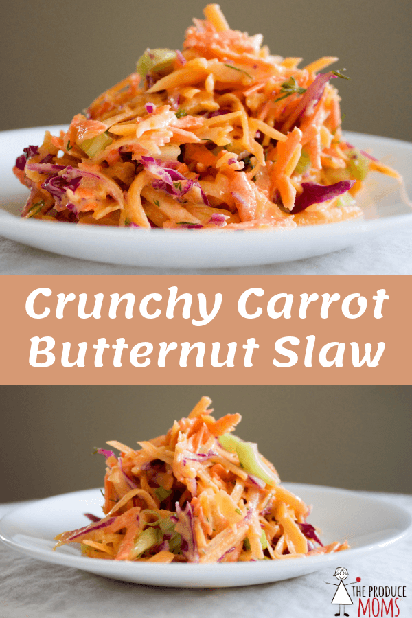 Crunchy Carrot Butternut Slaw