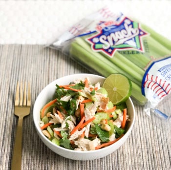 Game Day Dinner: Thai Celery Bowls