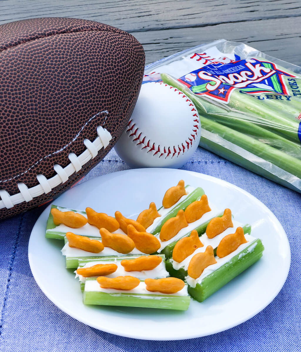 Gone Fishin’ Celery Snack