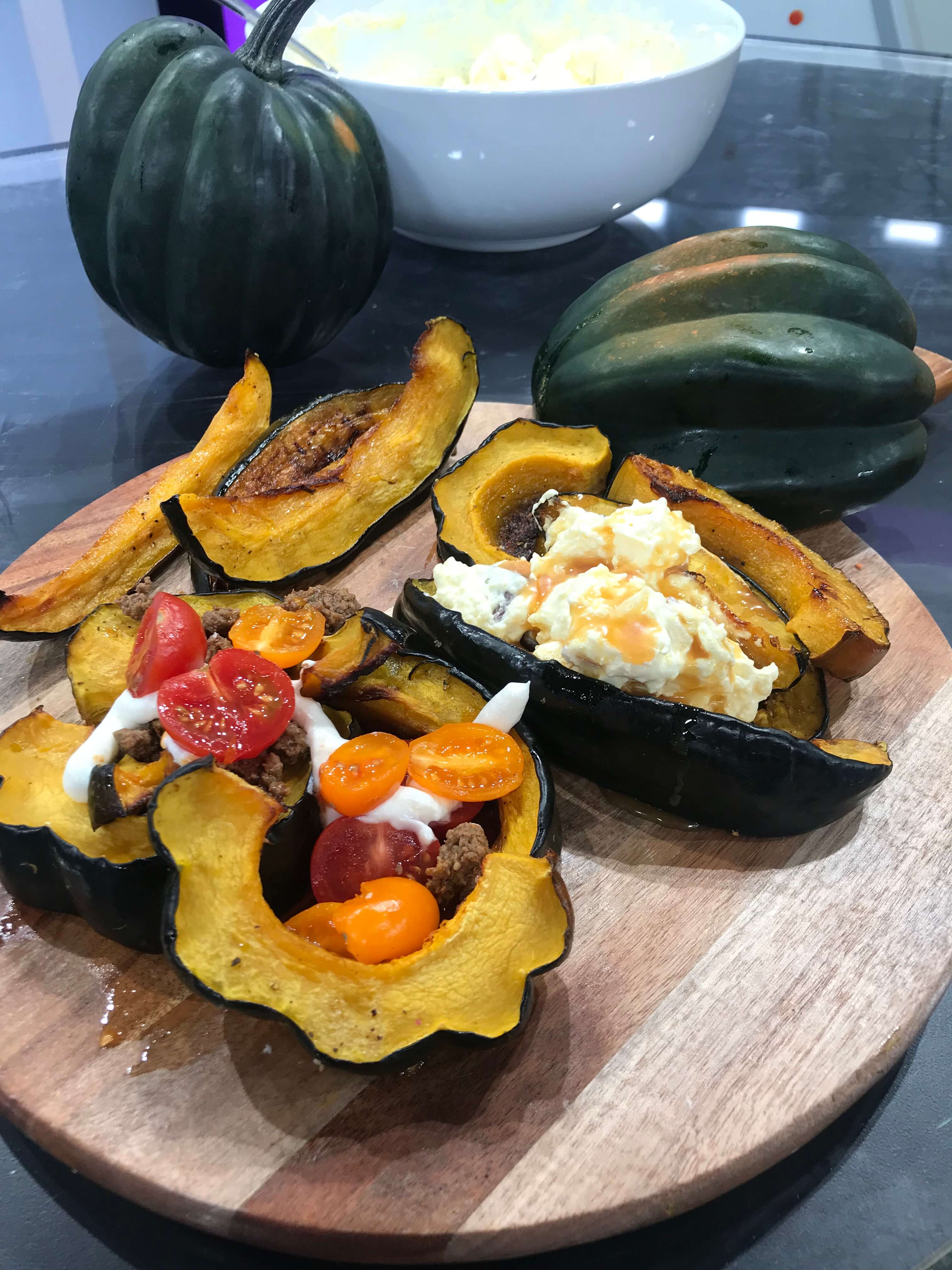 Acorn Squash Nachos