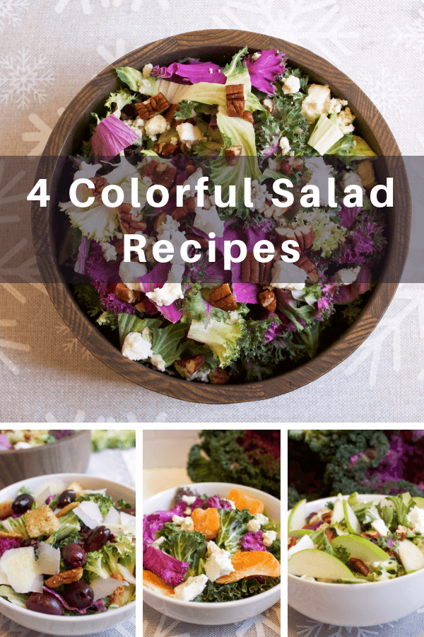 4 colorful salad recipes