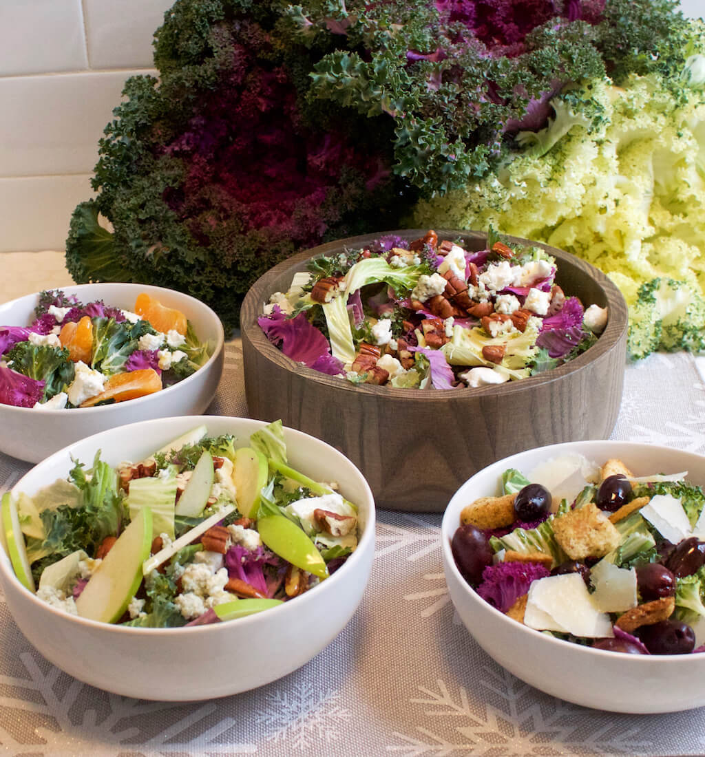 4 Colorful Salads 