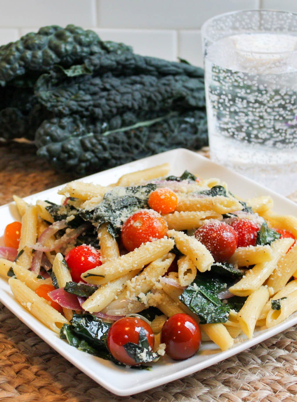 Lacinato Kale & Tomato Medley Pasta