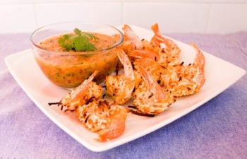 Coconut Shrimp with Minneola Salsa