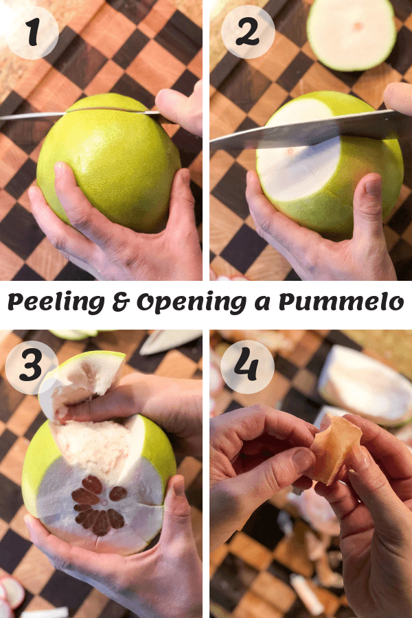 How to Peel a Pummelo 