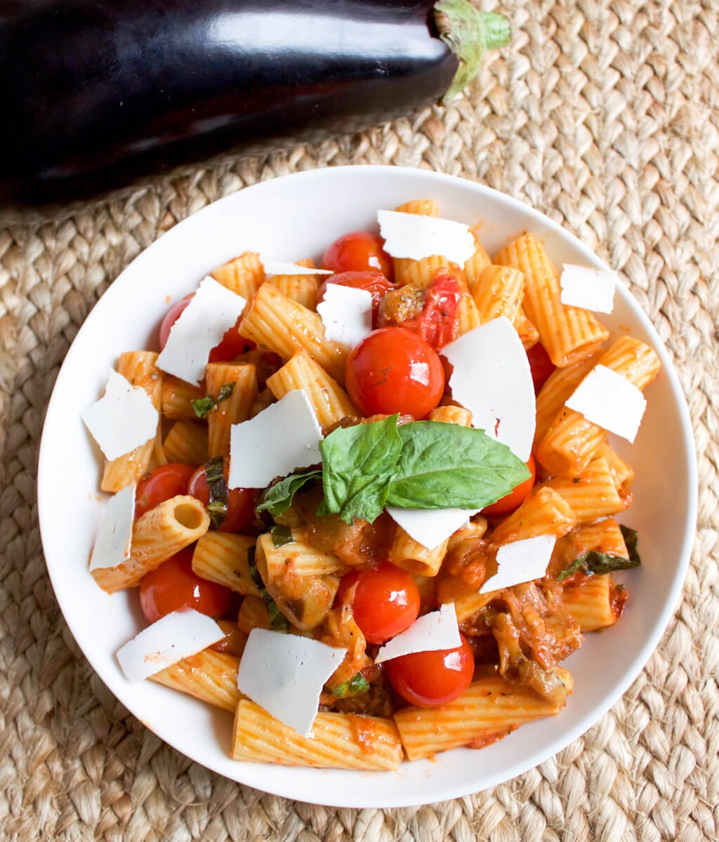 Pasta Alla Norma | 30-Minute Meal - The Produce Moms