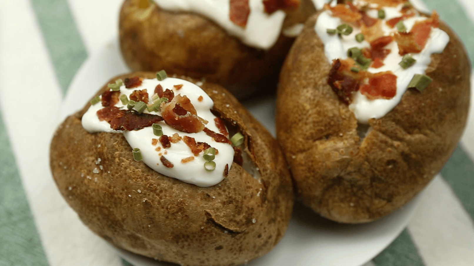 Steakhouse Baked Potatoes