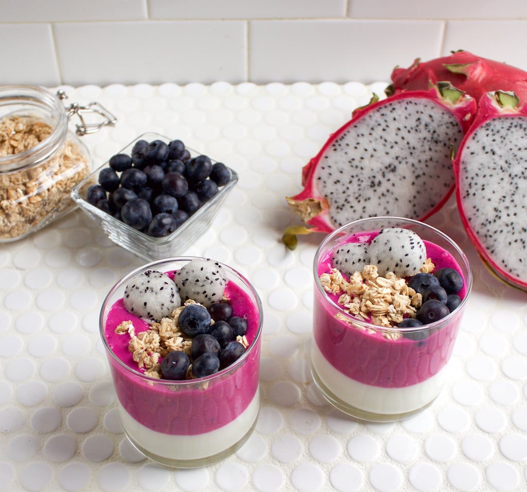 Dragon Fruit Yogurt Parfait