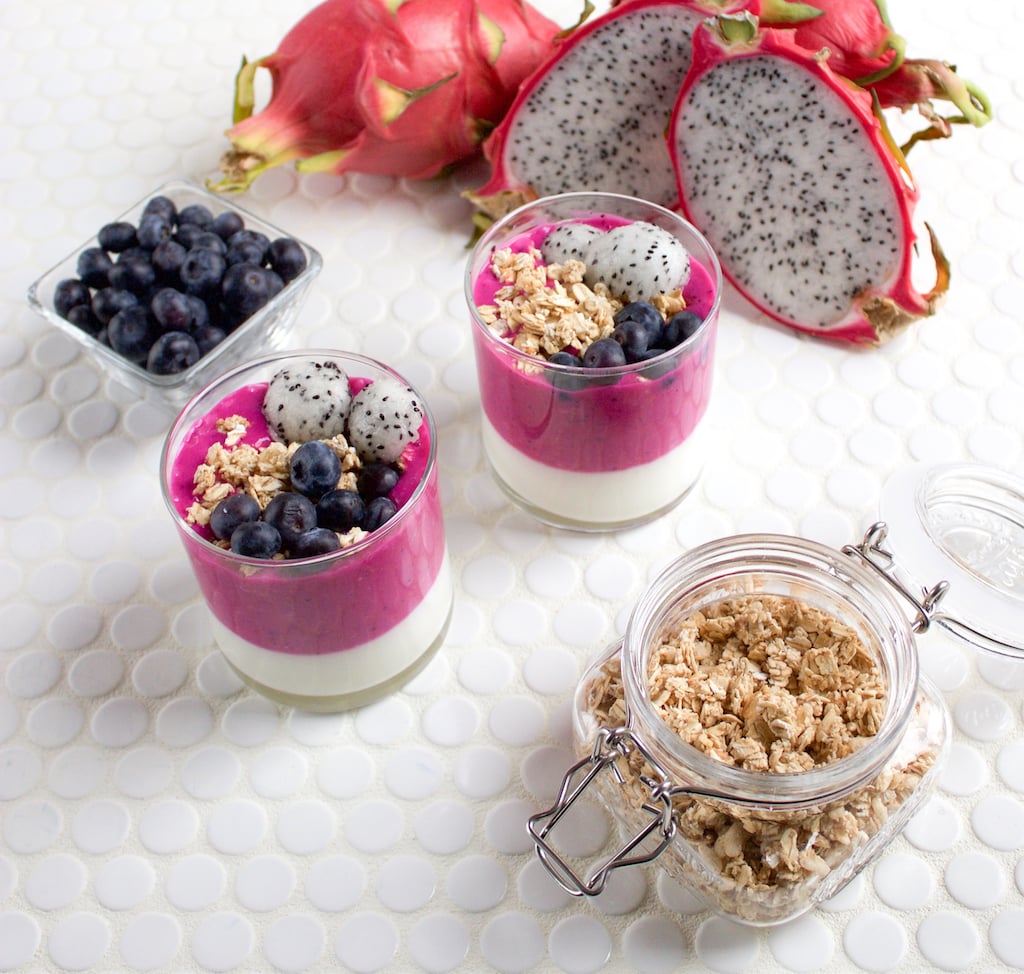 Dragon Fruit Yogurt Parfait