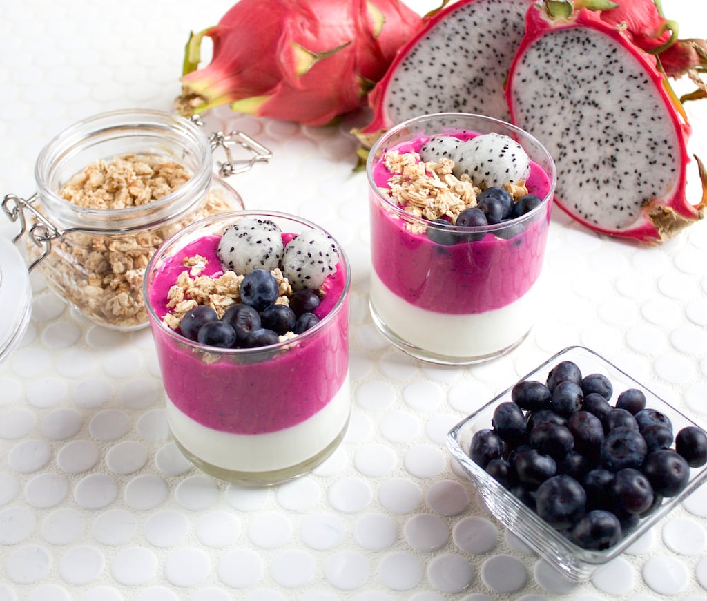 Dragon Fruit Yogurt Parfait