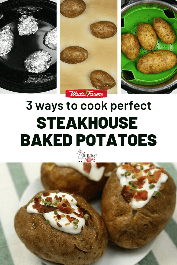 3 Ways to Cook Steakhouse Baked Potatoes