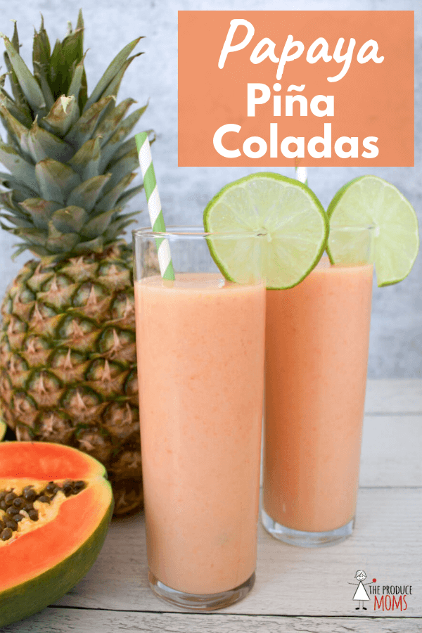 Papaya Piña Coladas