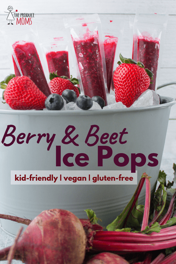 Berry and Beet Ice Pops