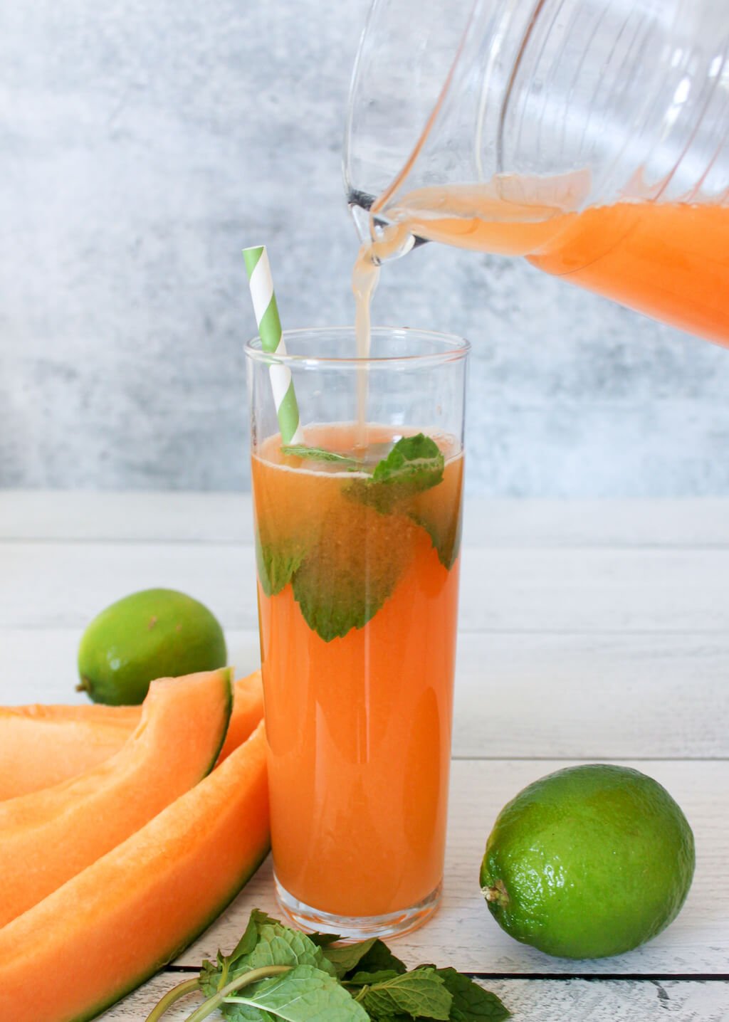 Cantaloupe Agua Fresca