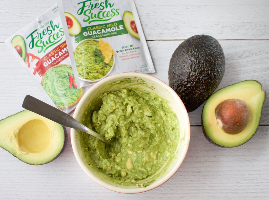 The secret to fool-proof guacamole: Concord Fresh Success Guacamole Seasoning Mix