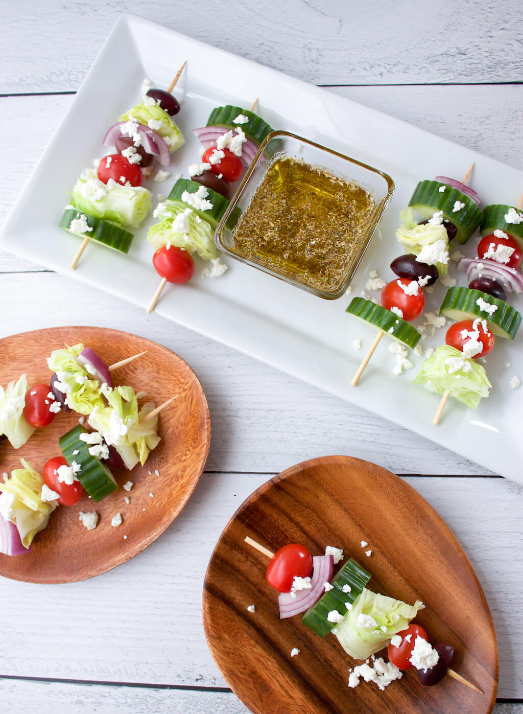 Greek Salad Kabobs